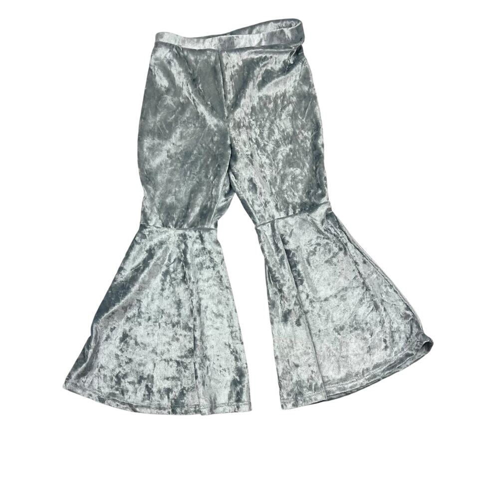 NWT Tullabee Crushed Velvet Flare Leggings